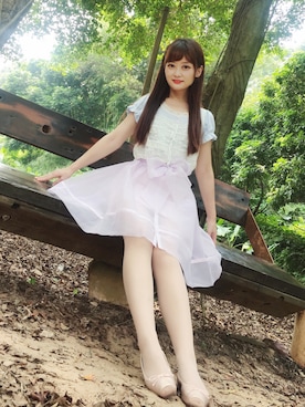 「LILY BROWN（リリーブラウン）のアイテム（キャミソール）」を使った、KAKU02476さん（レディース・160cm）の秋コーディネート