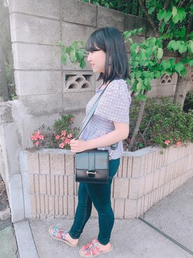 ゆんさん（レディース・154cm）の夏コーディネート