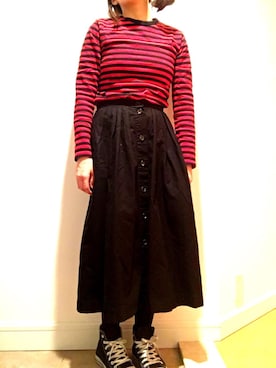 NAON777さん（レディース・163cm）の春コーディネート