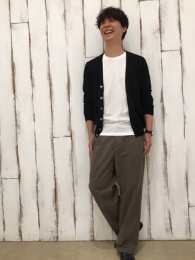 「Steven Alan（スティーブンアラン）のアイテム（その他シューズ）」を使った、tonsukeさん（メンズ・177cm）の夏コーディネート