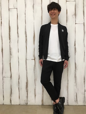 「Steven Alan（スティーブンアラン）のアイテム（その他シューズ）」を使った、tonsukeさん（メンズ・177cm）の夏コーディネート