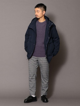 小林 健太さん（メンズ・172cm）の秋コーディネート