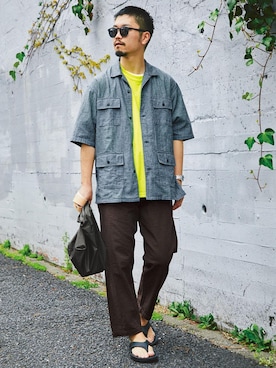 小林 健太さん（メンズ・172cm）の春コーディネート