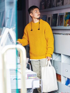 小林 健太さん（メンズ・172cm）の冬コーディネート