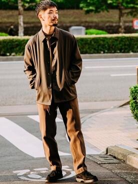 小林 健太さん（メンズ・172cm）の秋コーディネート