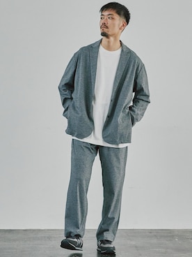 「Easy Set Up」｜小林 健太さん（メンズ・172cm）の秋コーディネート