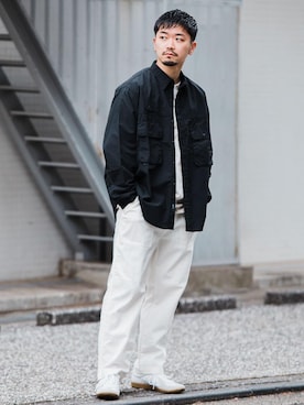 「GLR/ lab」｜小林 健太さん（メンズ・172cm）の冬コーディネート