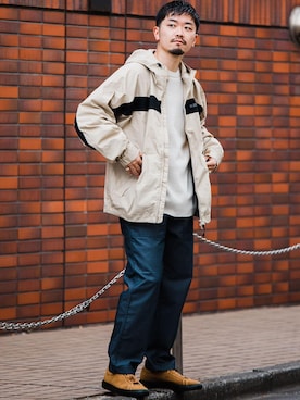 「GLR/ lab」｜小林 健太さん（メンズ・172cm）の冬コーディネート
