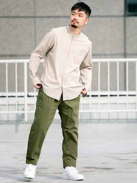 「GLR/ lab」｜小林 健太さん（メンズ・172cm）の春コーディネート