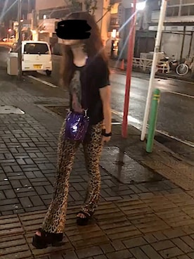 「jouetie（ジュエティ）のイージーフィットフレアパンツ（その他パンツ）」を使った、さかなくんさん（レディース・160cm）の秋コーディネート