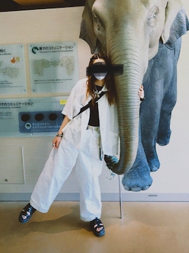 「RNA」｜「アイテム（アクセサリー）」を使った、さかなくんさん（レディース・160cm）の夏コーディネート