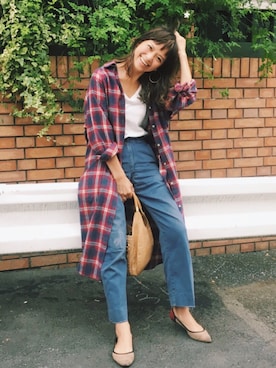 原田沙奈子｜Abelのつなぎ/オールインワンを使ったコーディネート - WEAR