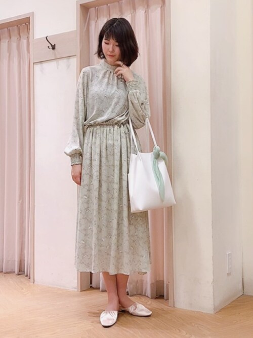 Mayu Te Chichi Lugnoncure ゆめタウン高松 Te Chichi Terrasseのワンピースを使ったコーディネート Wear