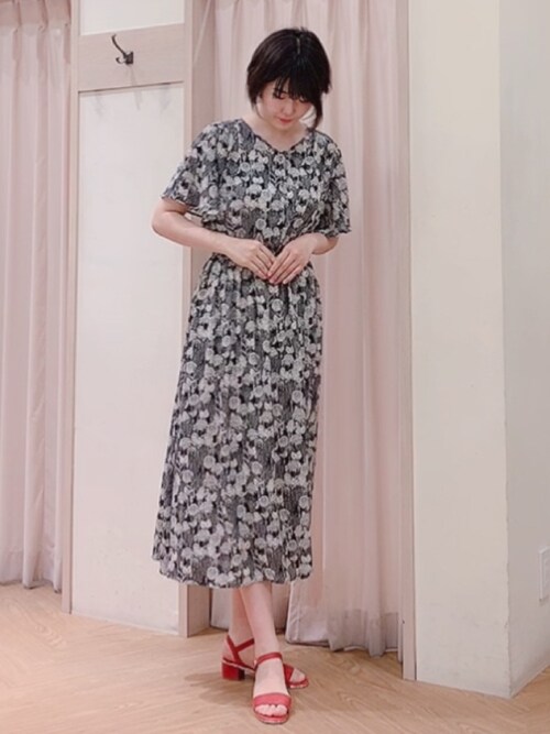 Mayu Te Chichi Lugnoncure ゆめタウン高松 Te Chichi Terrasseのワンピースを使ったコーディネート Wear