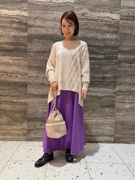 ando misaさん（レディース・154cm）の秋コーディネート