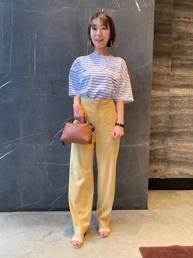 ando misaさん（レディース・154cm）の夏コーディネート