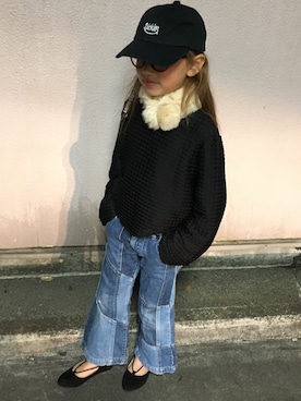 「アイテム（その他トップス）」を使った、LUD&Aさん（キッズ・120cm）の春コーディネート