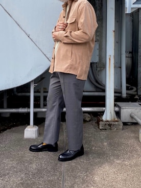 「PUBLIC TOKYO（パブリックトウキョウ）のアイテム（ベスト）」を使った、miyazakiさん（メンズ・176cm）の春コーディネート