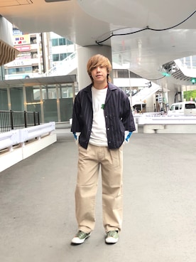 miyazakiさん（メンズ・176cm）の春コーディネート