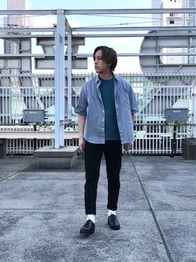 miyazakiさん（メンズ・176cm）の夏コーディネート