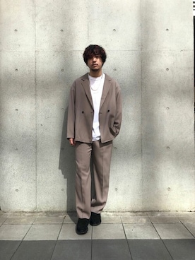 「PUBLIC TOKYO（パブリックトウキョウ）のアイテム（アクセサリー）」を使った、miyazakiさん（メンズ・176cm）の夏コーディネート