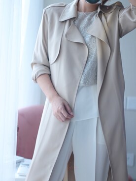 「裸色系」｜@Yan.さん（レディース・158cm）の夏コーディネート