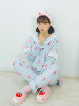「デイリーカジュアル」｜「アイテム（ルームウェア）」を使った、bullangさん（レディース・158cm）の秋コーディネート