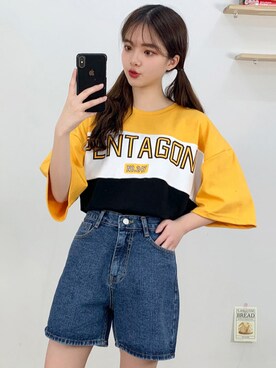 「bullang girl」｜bullangさん（レディース・158cm）の春コーディネート