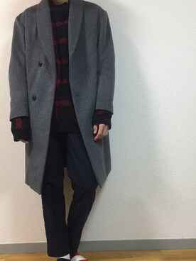 knさん(メンズ・178cm)の冬コーディネート
