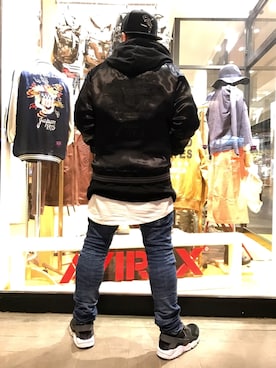 H.MASAOKAさん（メンズ・175cm）の春コーディネート