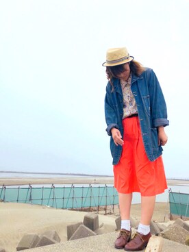 「usedのアイテム（その他、その他）」を使った、chaoriさん（レディース・159cm）の春コーディネート