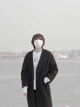 「Quash（クアッシュ）のアイテム」を使った、ソラヲさん（レディース・159cm）の冬コーディネート