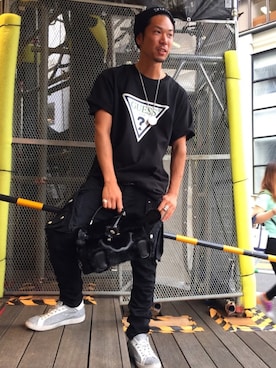 給前友貴さん（メンズ・172cm）の夏コーディネート