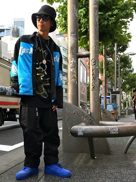 給前友貴さん（メンズ・172cm）の夏コーディネート