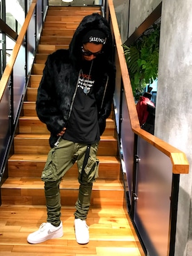 給前友貴さん（メンズ・172cm）の夏コーディネート