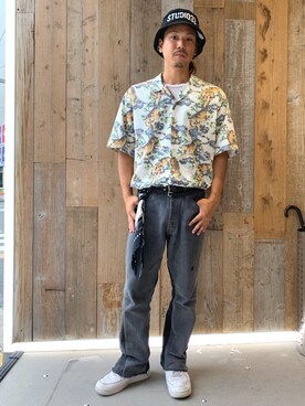 給前友貴さん(メンズ・172cm)の夏コーディネート