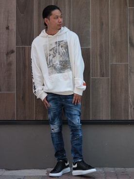 給前友貴さん（メンズ・172cm）の夏コーディネート