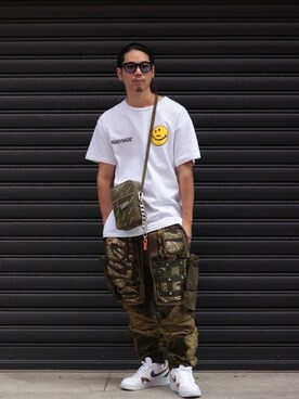 給前友貴さん（メンズ・172cm）の夏コーディネート