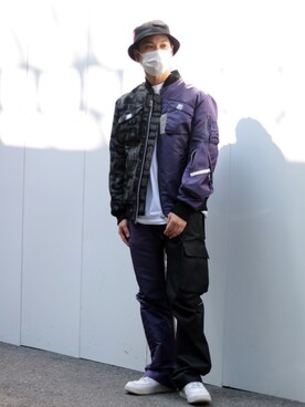 給前友貴さん（メンズ・170cm）の秋コーディネート