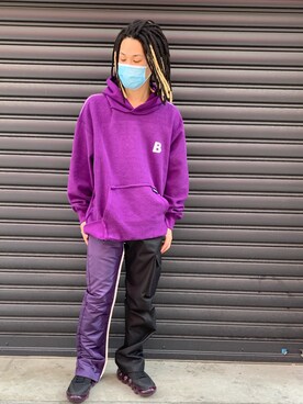 給前友貴さん(メンズ・170cm)の冬コーディネート