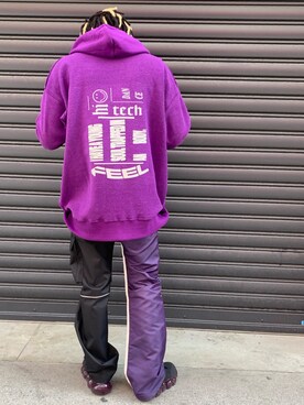 給前友貴さん(メンズ・170cm)の冬コーディネート