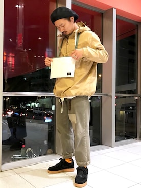 「ONES STROKE（ワンズストローク）のアイテム（ジャケット/アウター）」を使った、Takahiro Teradaさん（メンズ・170cm）の春コーディネート