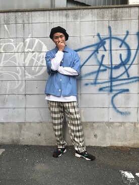 Takahiro Teradaさん（メンズ・170cm）の夏コーディネート