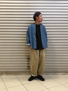 Takahiro Teradaさん(メンズ・170cm)の夏コーディネート