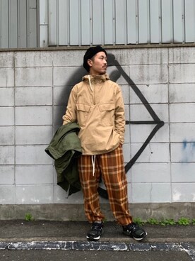 「ONES STROKE（ワンズストローク）のアイテム（その他アウター）」を使った、Takahiro Teradaさん（メンズ・170cm）の秋コーディネート