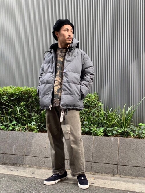 Takahiro Terada Ciaopanic Hep Five店 Cape Heightsのダウンジャケット コートを使ったコーディネート Wear