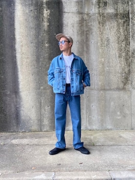 LEVI'S/リーバイス】STAY LOOSE TRUCKER/デニムジャケット