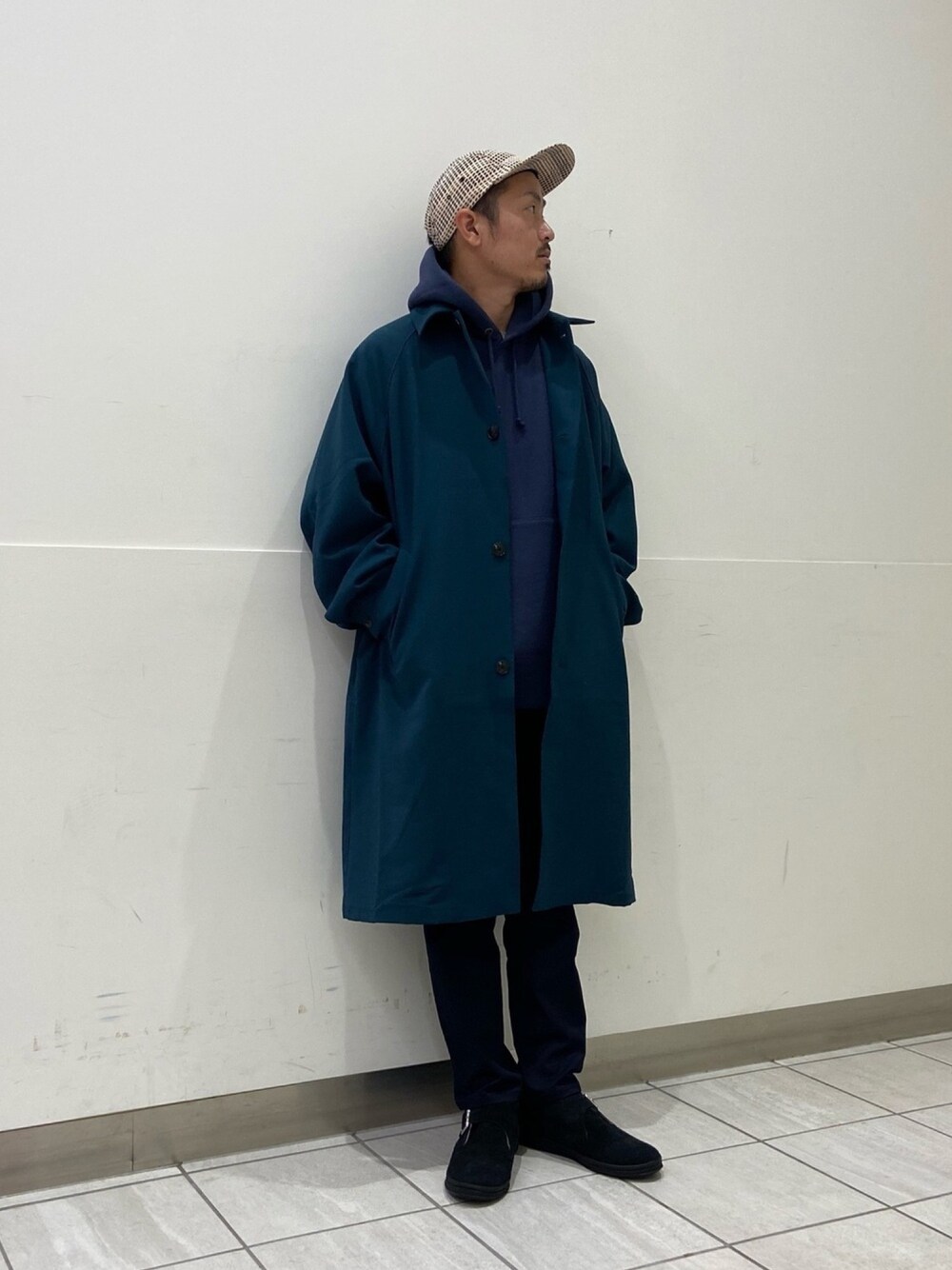 Takahiro Teradaさんの「オーバーサイズ ステンカラーコート（CIAOPANIC）」を使ったコーディネート