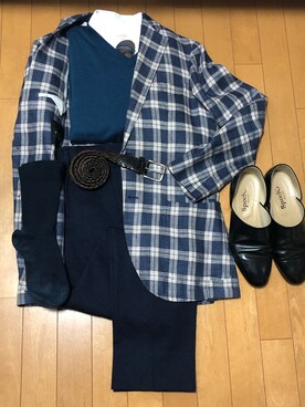 「URBAN RESEARCH（アーバンリサーチ）のアイテム（フォーマルスーツ/小物）」を使った、さくさん（メンズ・176cm）の冬コーディネート