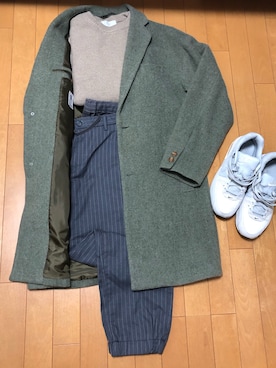 さくさん（メンズ・176cm）の冬コーディネート